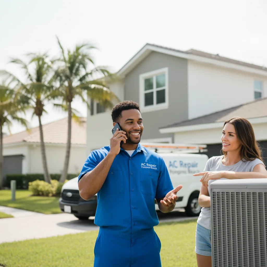 AC Repair Pompano Beach customer support in Clymer